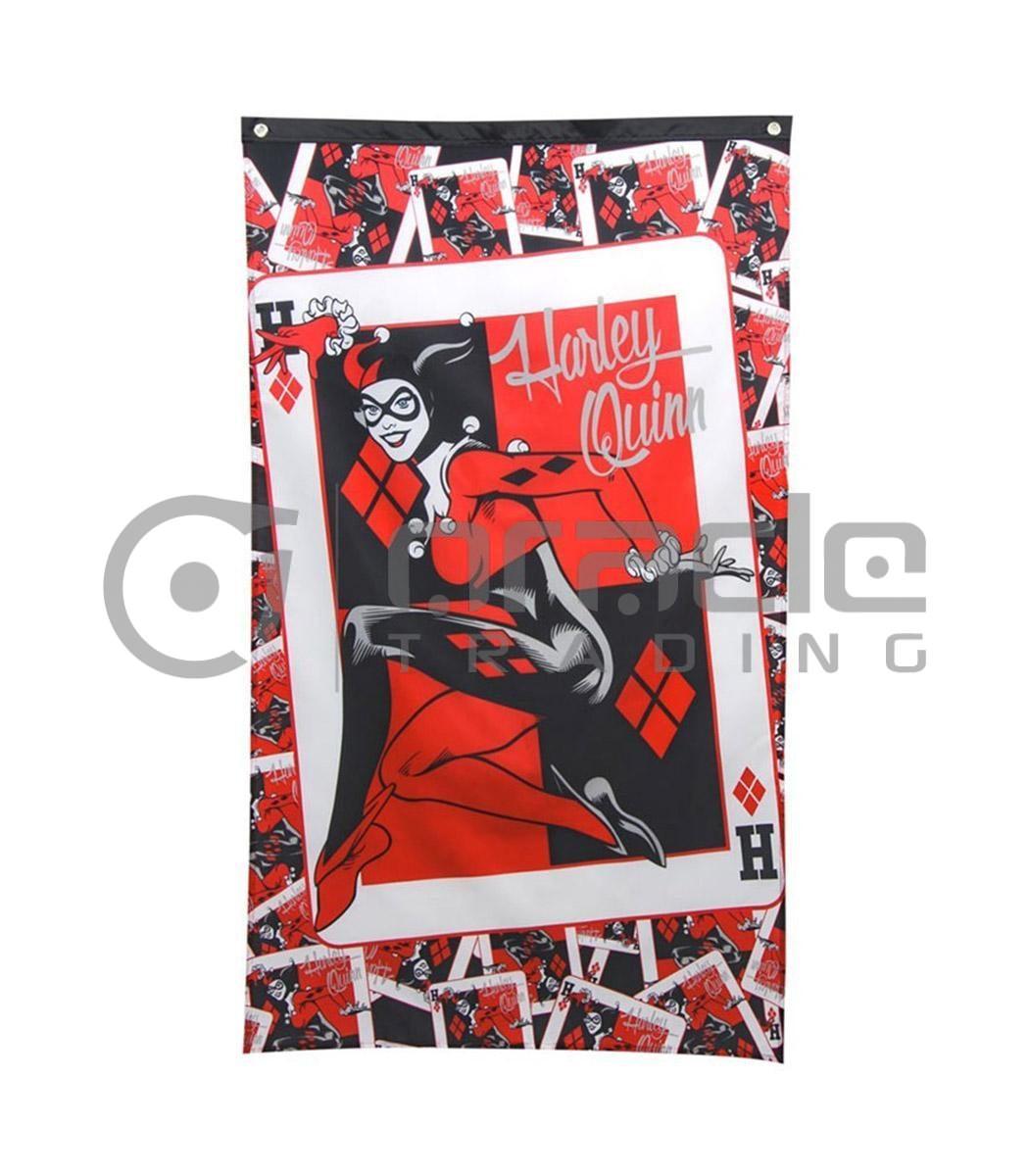 DC Comics Harley Quinn Cards Indoor Banner