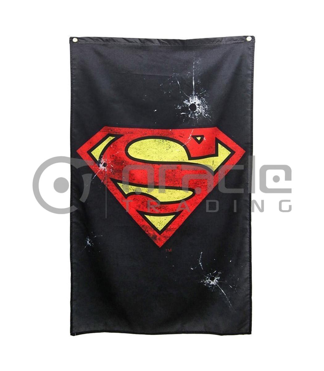 DC Comics Superman Logo Indoor Banner