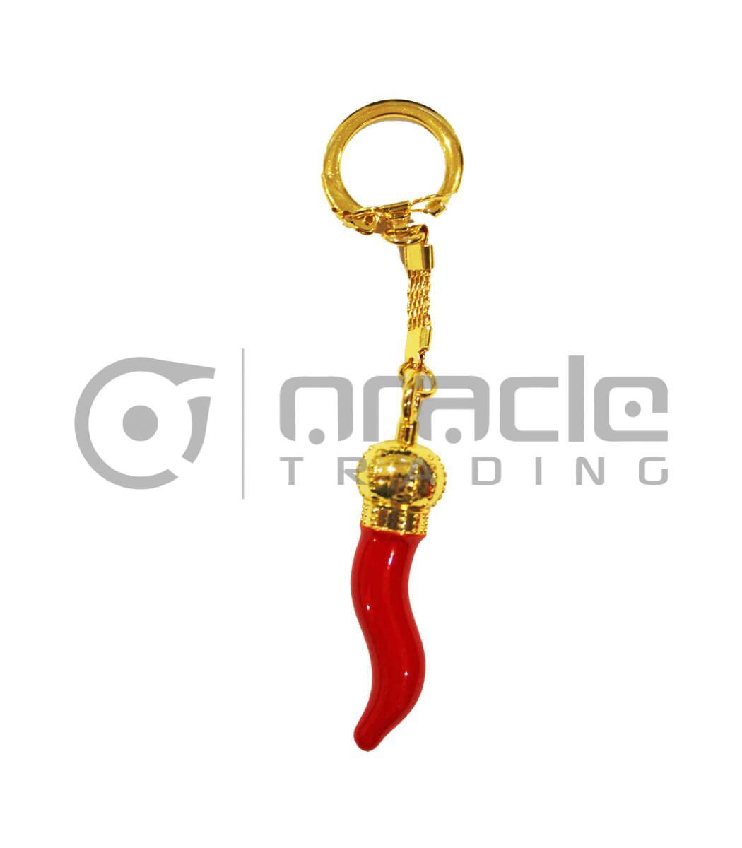 Italian Horn Keychain - Small