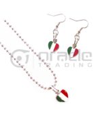 Italia Jewelry Set - Necklace & Earrings