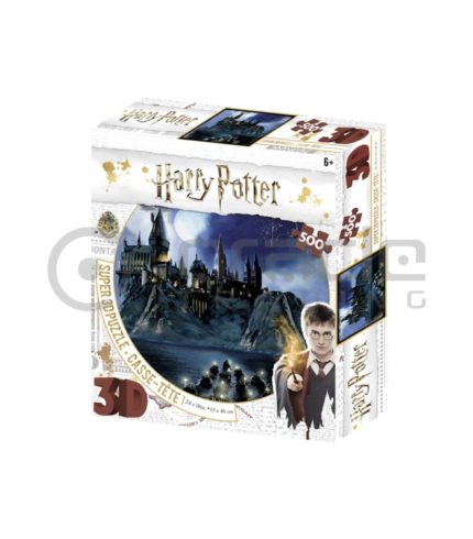 Harry Potter Jigsaw Puzzle - Hogwarts (3D)