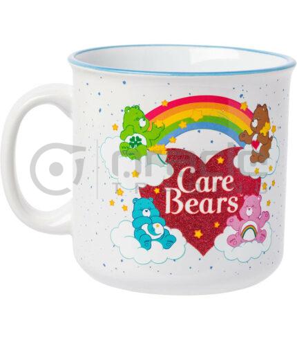 jumbo camper mug care bears rainbow heart jcm080 b