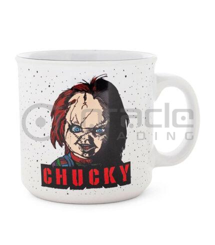 Chucky Jumbo Camper Mug - Wanna Play?