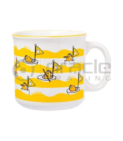 Gudetama Jumbo Camper Mug - Waves