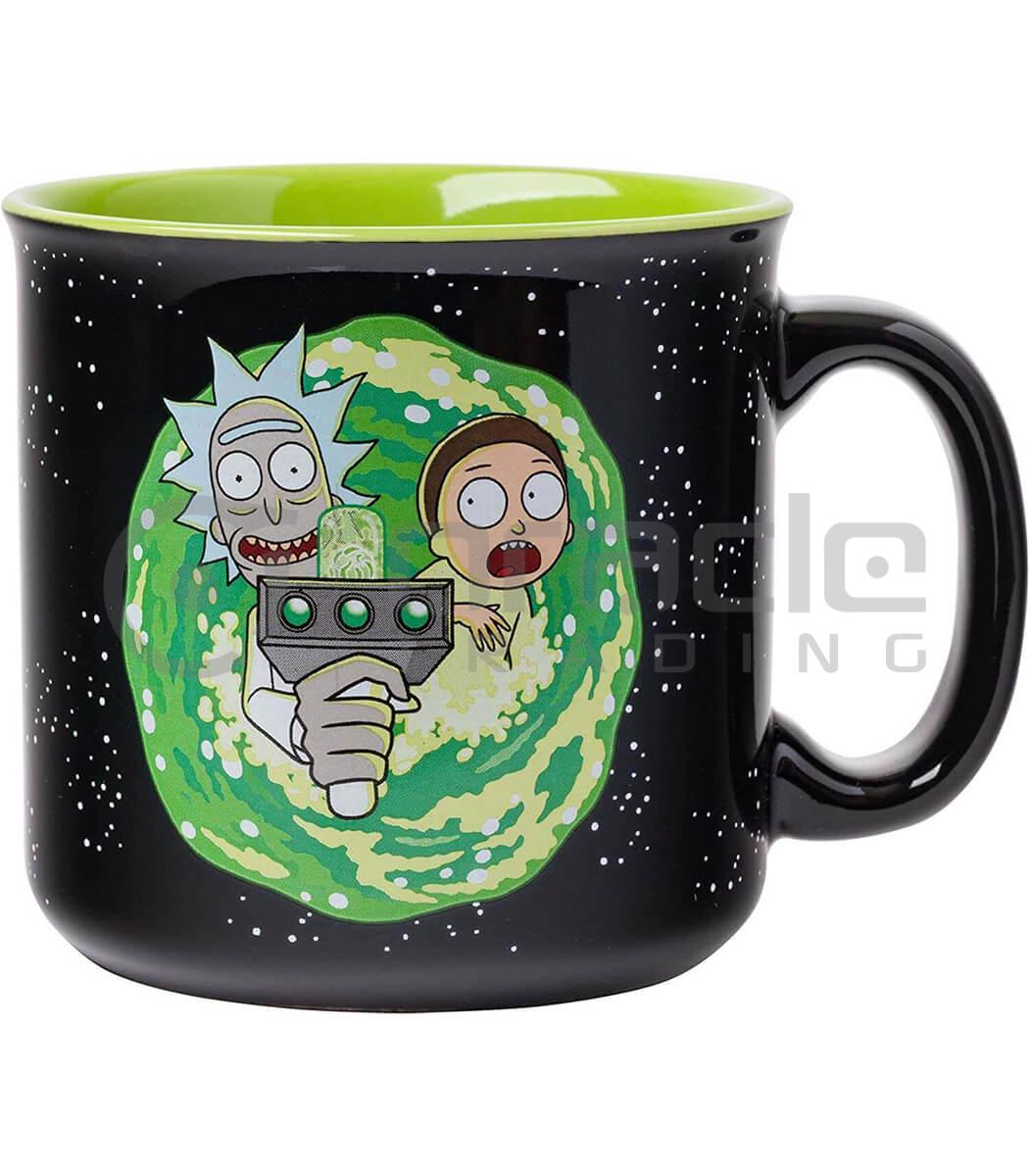 Rick & Morty Jumbo Camper Mug - Portal