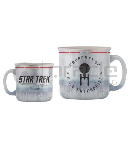 Star Trek Jumbo Camper Mug - The Enterprise (Glazed)