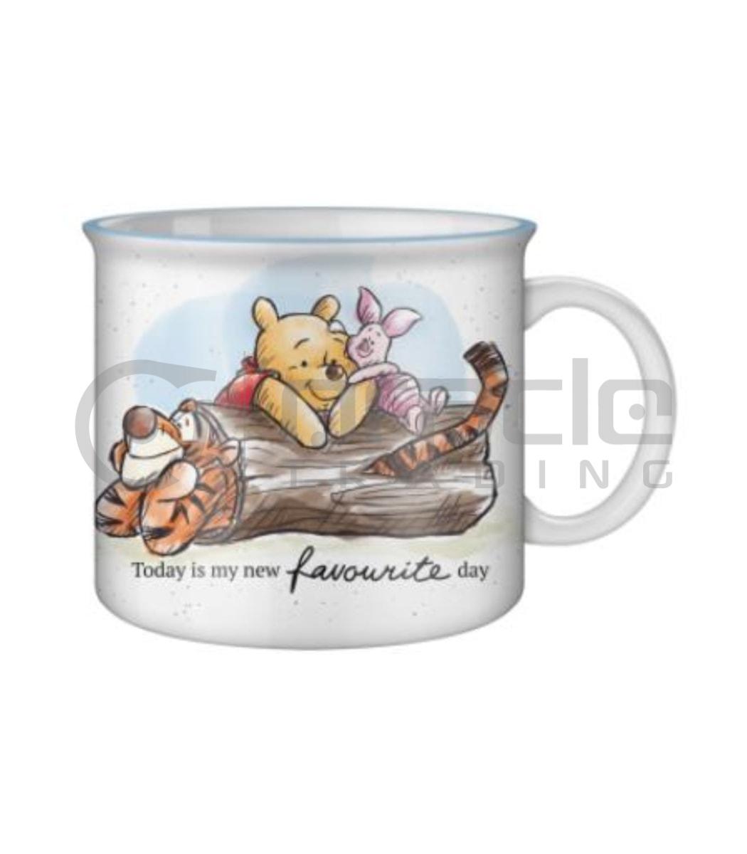 Winnie the Pooh Jumbo Camper Mug - Favourite Day