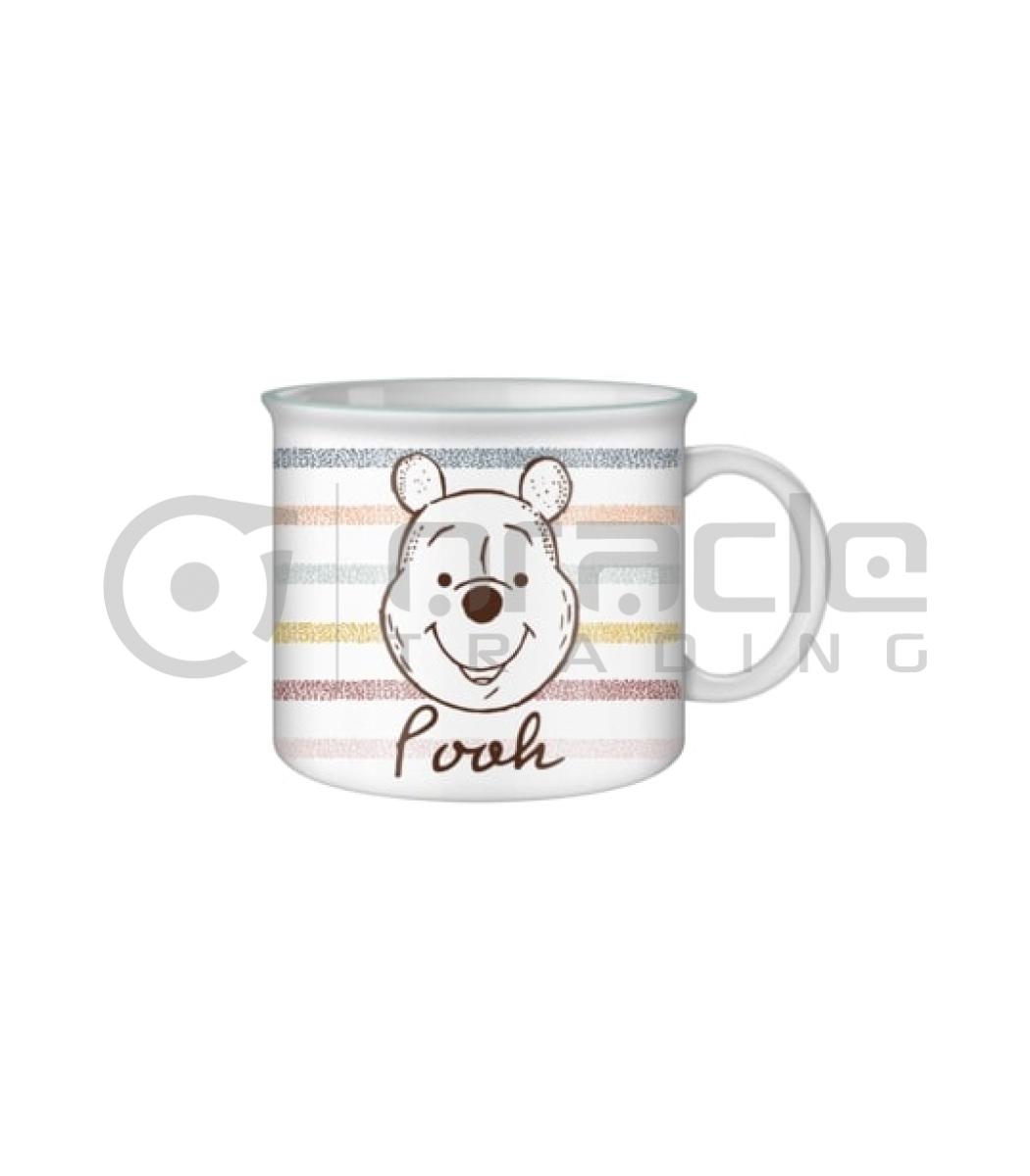 Winnie the Pooh Jumbo Camper Mug - Stripes