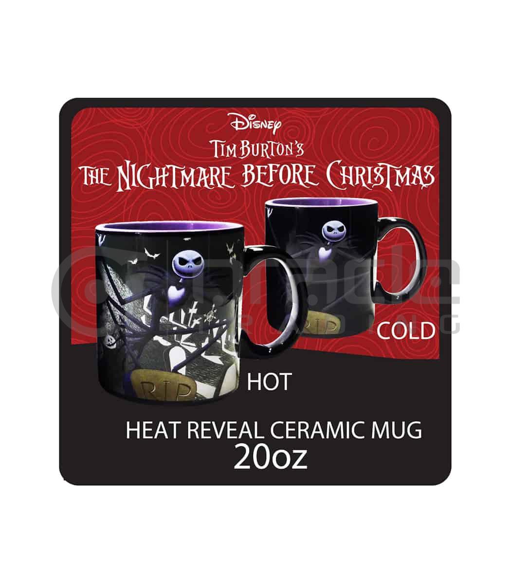 Nightmare Before Christmas Jumbo Heat Reveal Mug - Graveyard