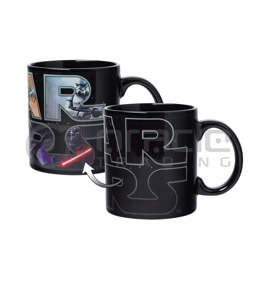 Star Wars Jumbo Mug - Logo (Heat Reveal) Star Wars Jumbo Mug - Logo (Heat Reveal)