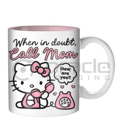 Hello Kitty Jumbo Mug - Call Mom (Wax Resist)