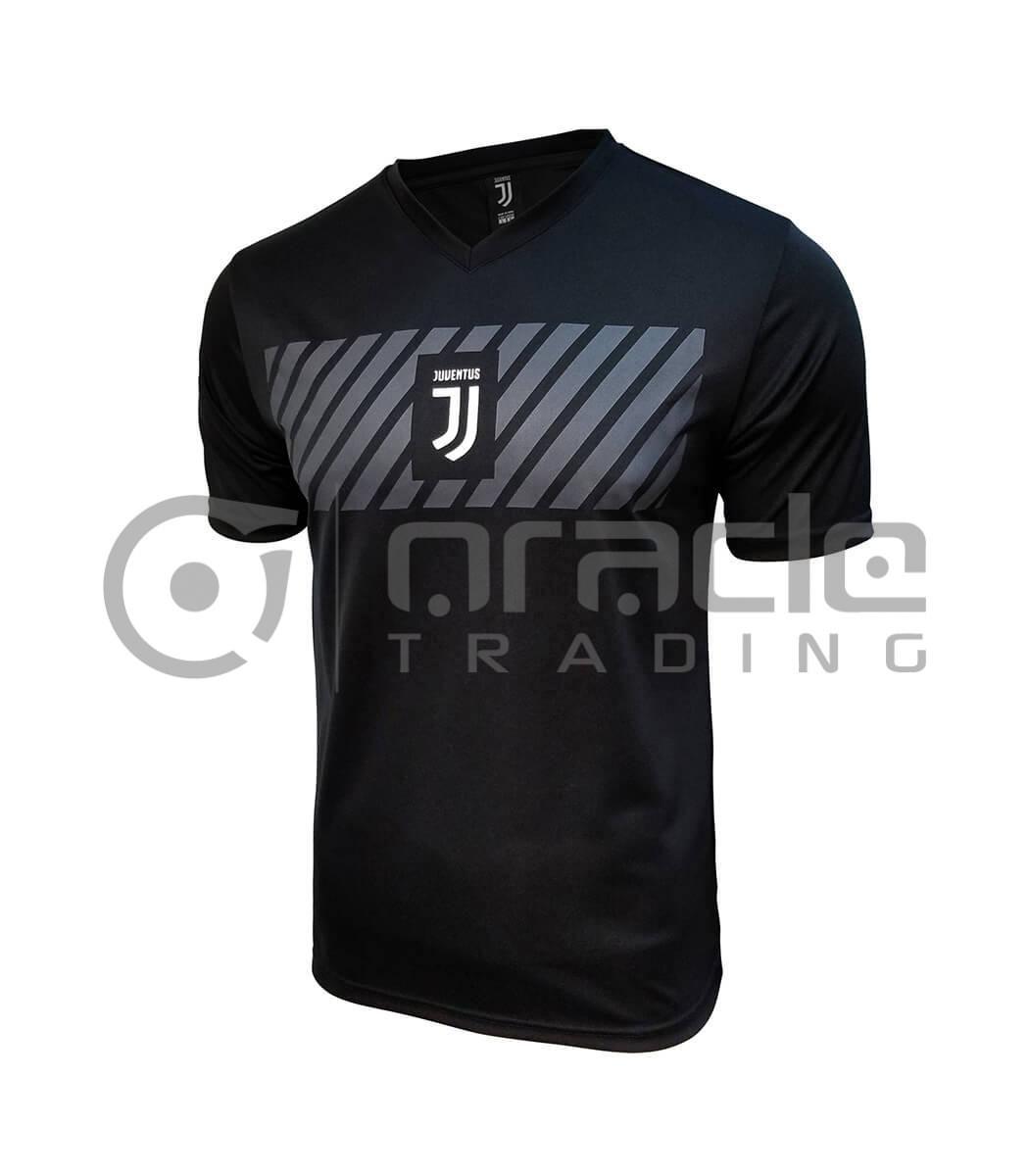 Juventus Black Soccer Shirt (Adults)
