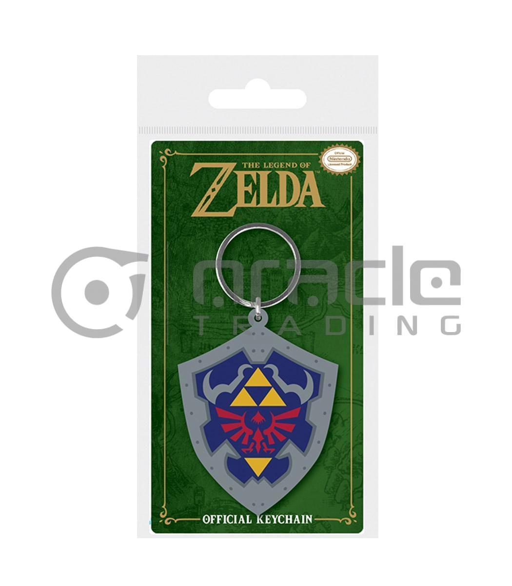 Zelda Hylian Shield Keychain