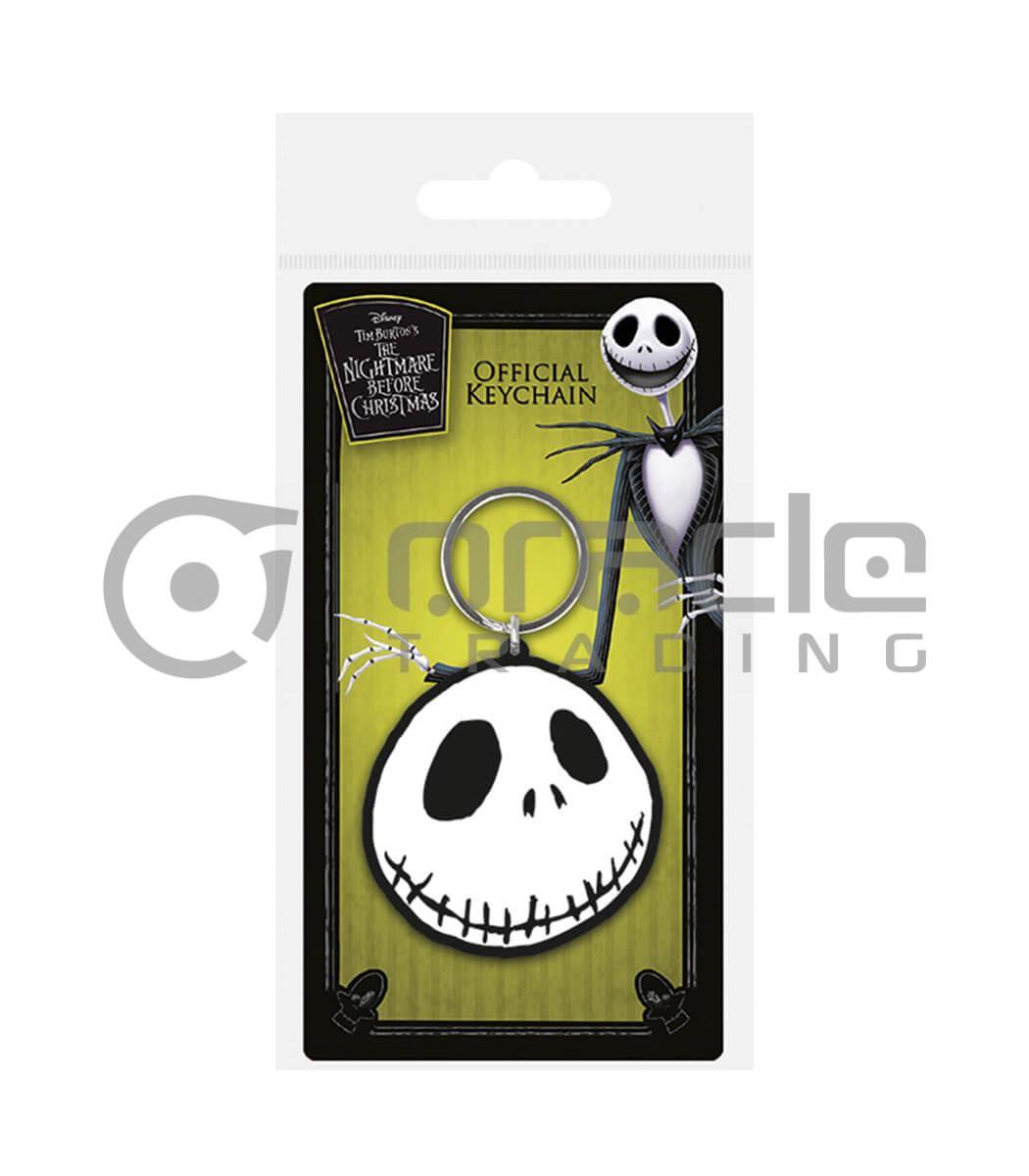 Nightmare Before Christmas Keychain - Jack Face