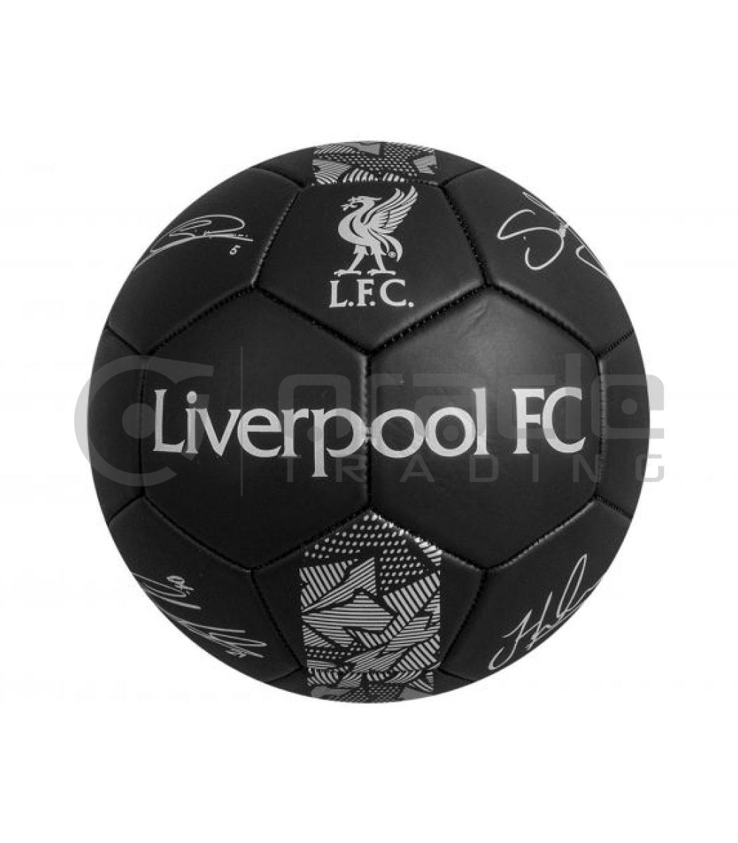 Liverpool Large Soccer Ball - Signature