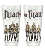 Attack on Titan Large Glass