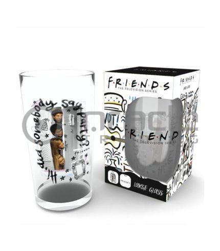 Friends Large Glass - Party