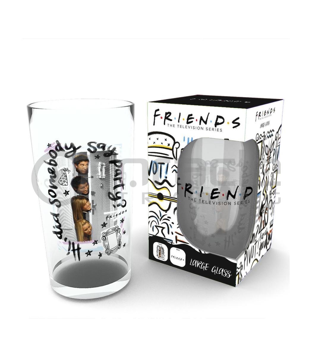Friends Large Glass - Party