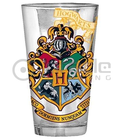 Harry Potter Large Glass - Hogwarts Crest
