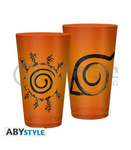 Naruto Large Glass - Konoha (Premium)