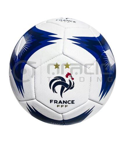 France FFF Large Soccer Ball - White [OFFICIAL]