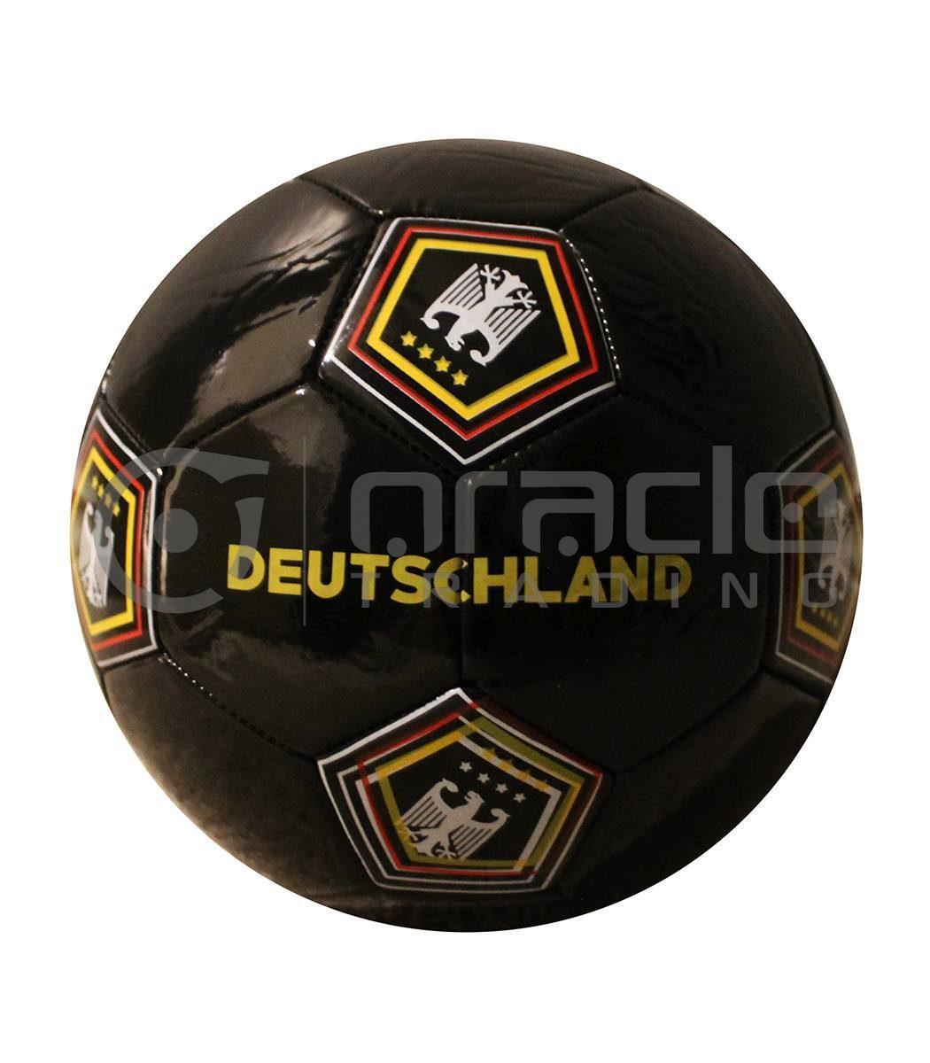 Germany Large Soccer Ball - Black