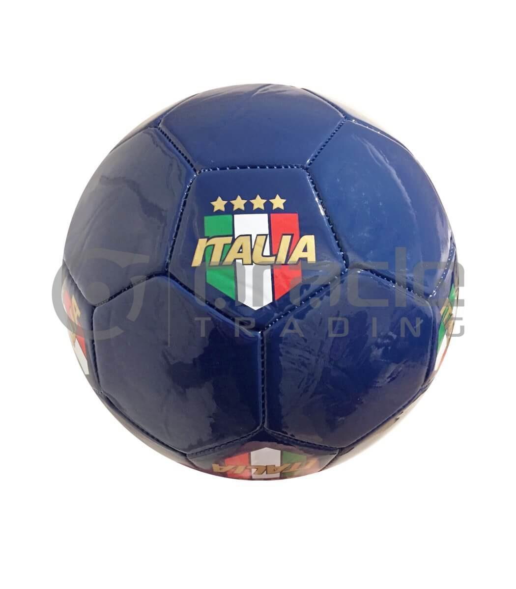 Italia Large Soccer Ball - Blue
