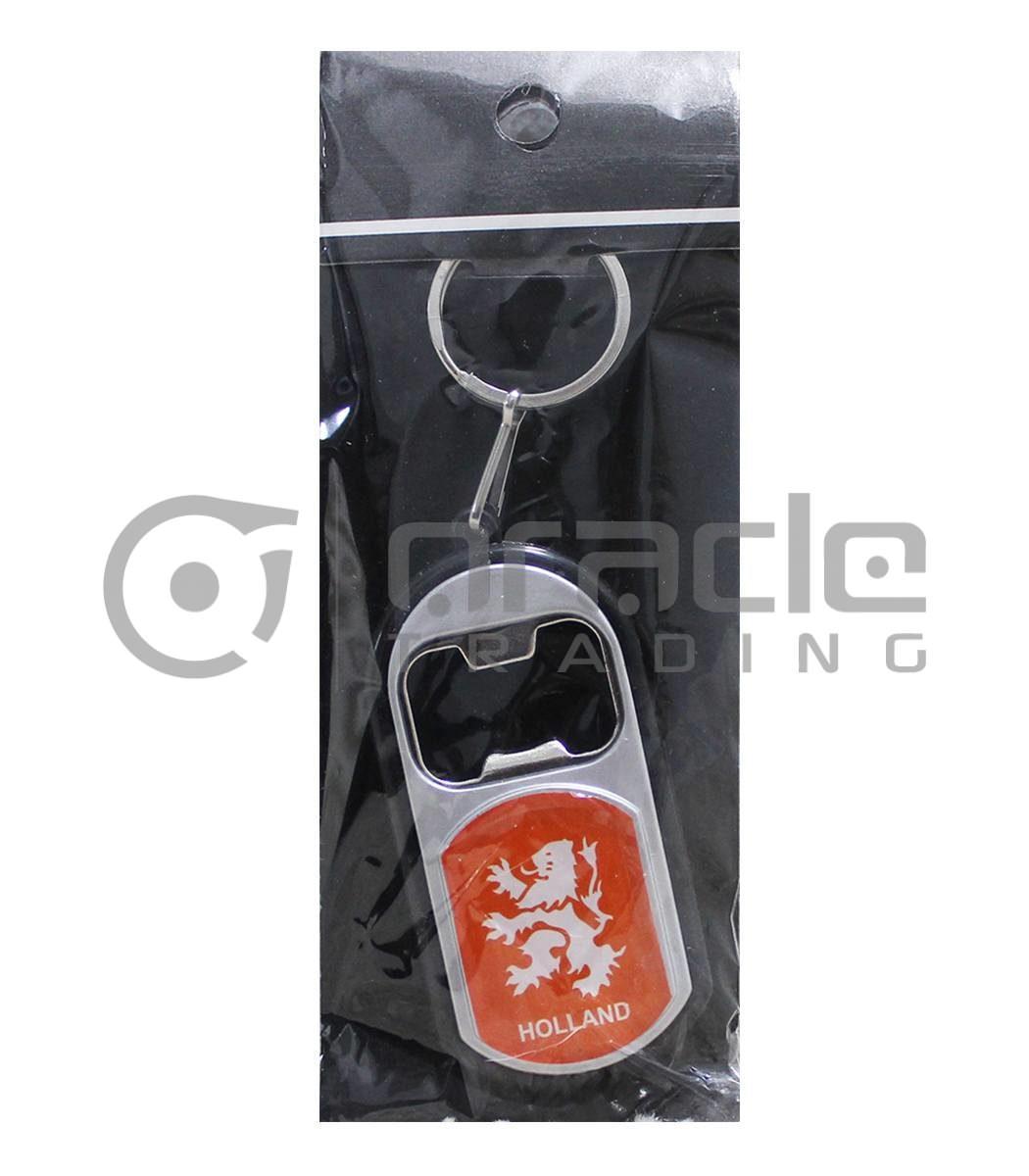 Holland Flashlight Bottle Opener Keychain 12-Pack