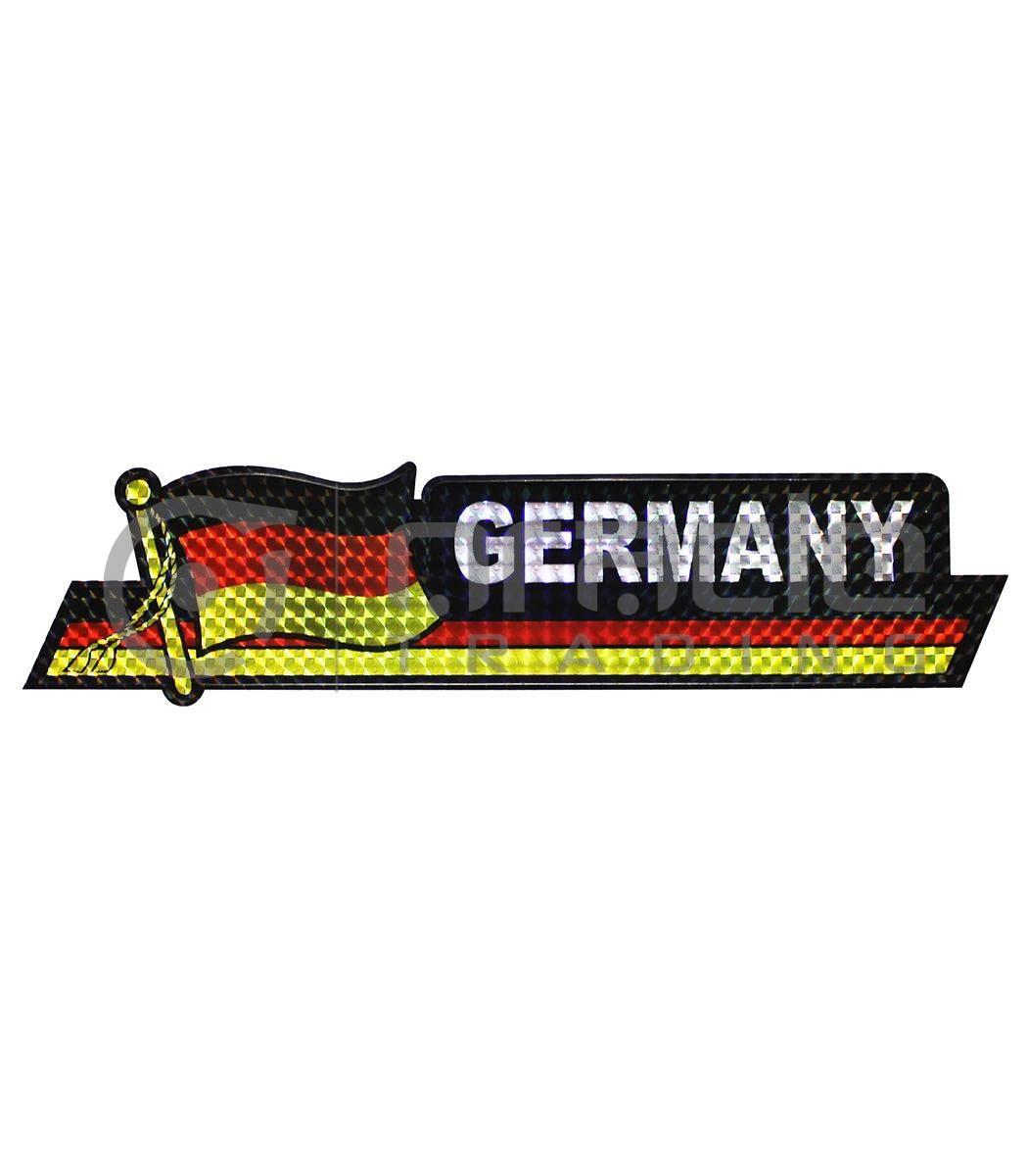 Germany Long Bumper Sticker