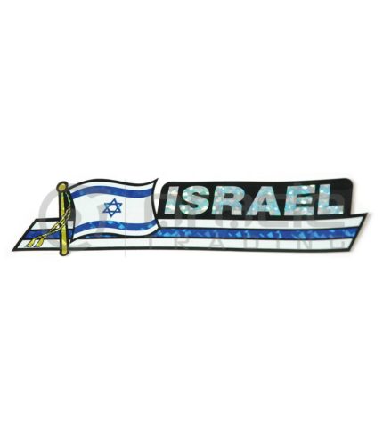 Israel Long Bumper Sticker