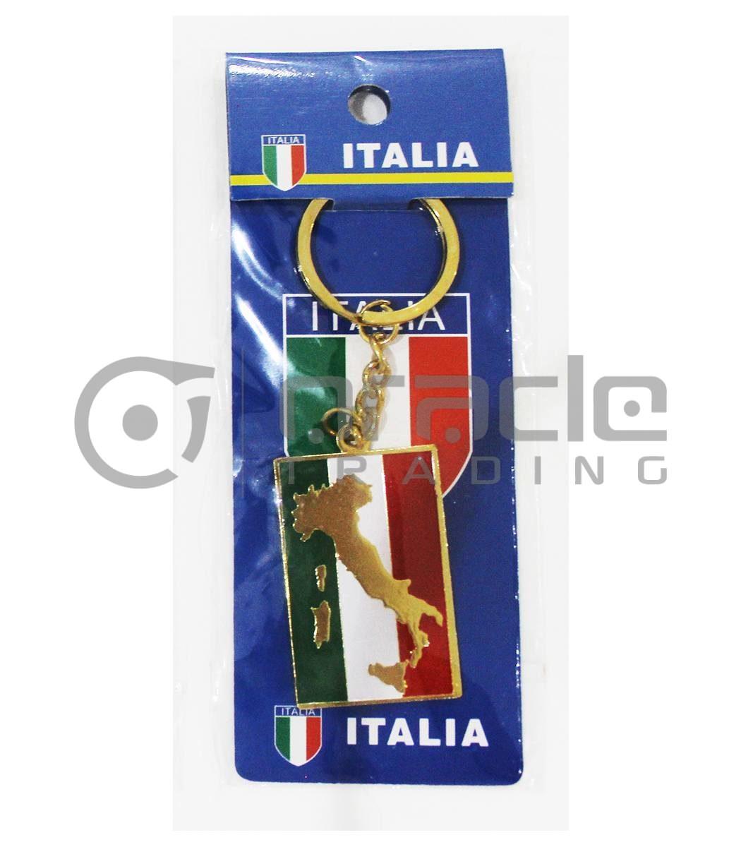 Italia Map Keychain 12-Pack