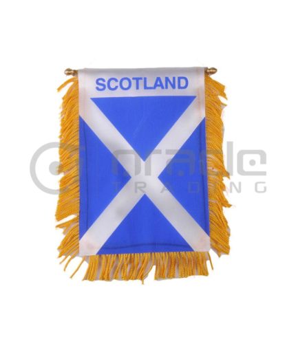 Scotland Mini Banner (St. Andrew's Cross)