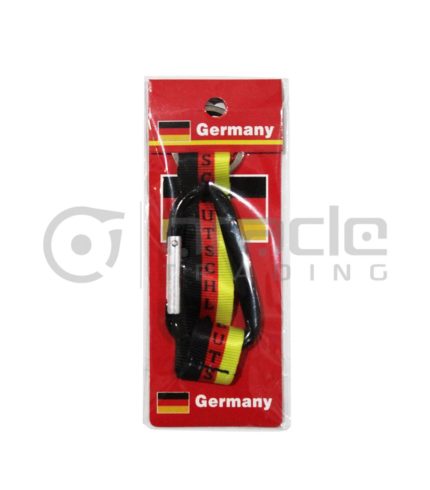 Germany Mini Lanyard Keychain 12-Pack