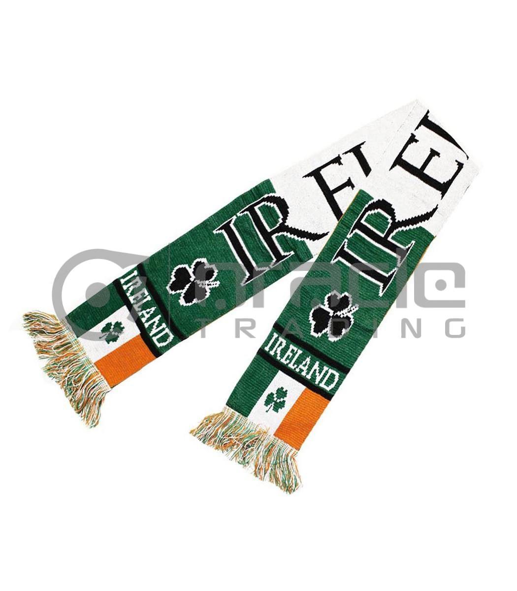 Ireland Knitted Scarf - Flag