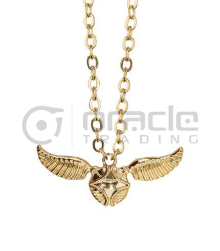 Harry Potter Necklace - Golden Snitch