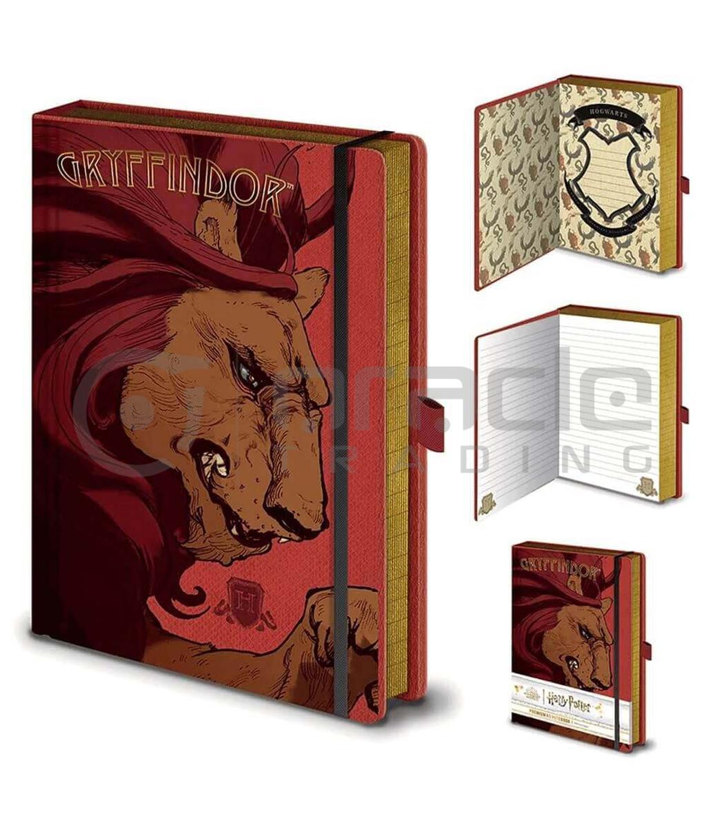 Harry Potter Notebook - Gryffindor Mascot (Premium)