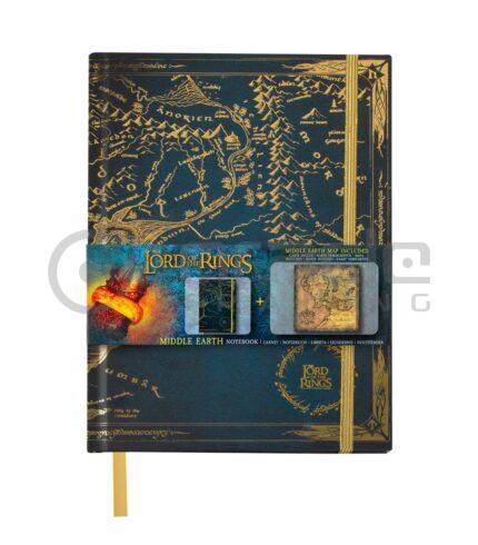 Lord of the Rings Notebook - Middle Earth Map