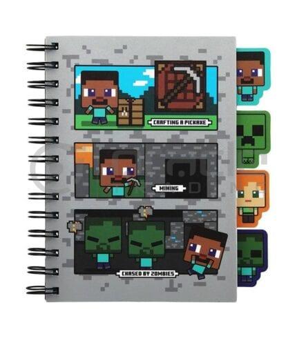 Minecraft Notebook - Tabbed