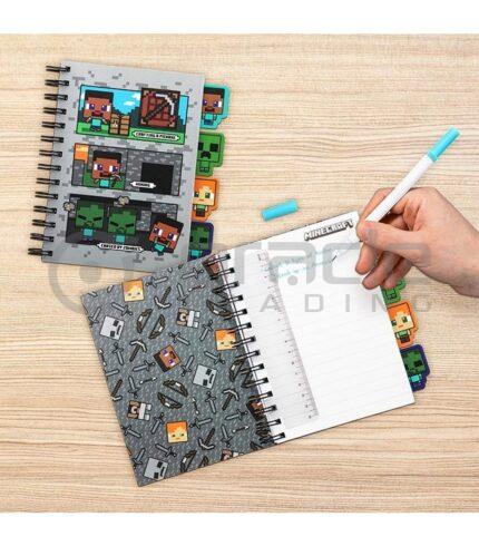 Minecraft Notebook - Tabbed