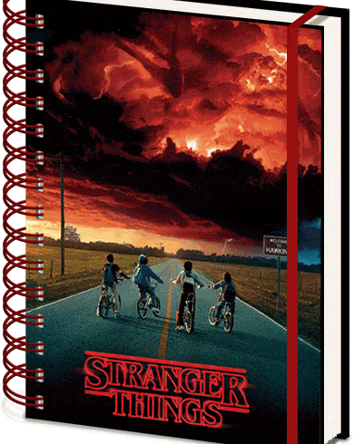 Stranger Things Notebook (3D Lenticular)