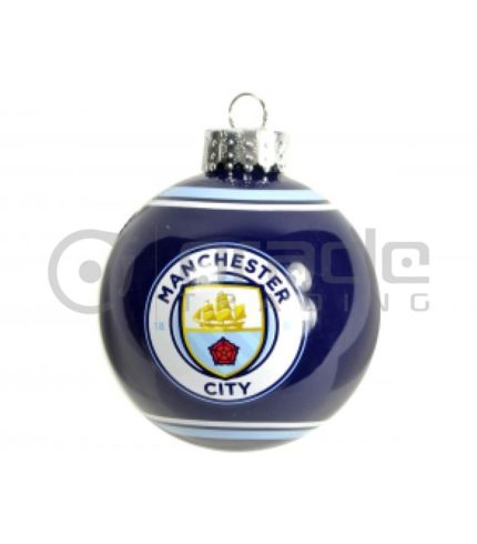 Manchester City Christmas Ornament