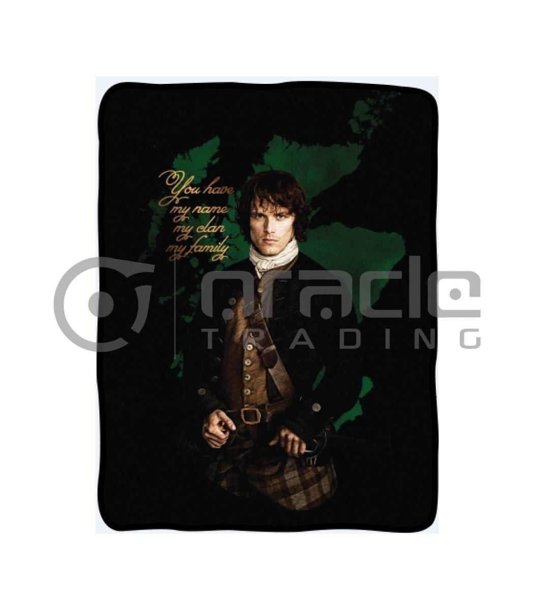 Outlander Fleece Blanket - Jamie Fraser (Luxury)