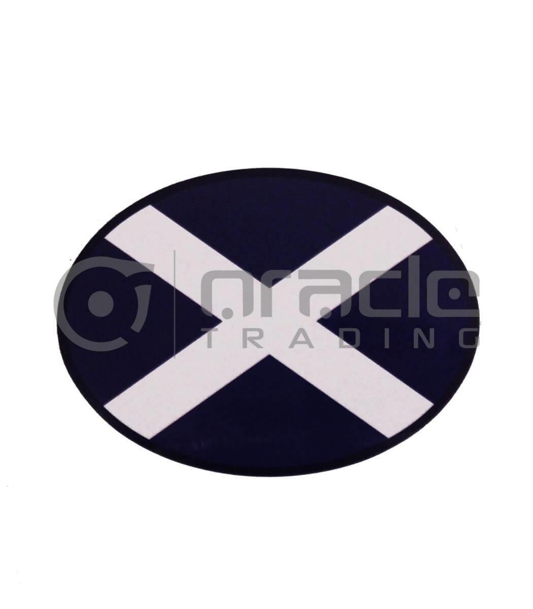 Scotland Oval Decal - Plain