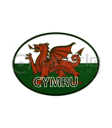 Wales Oval Decal