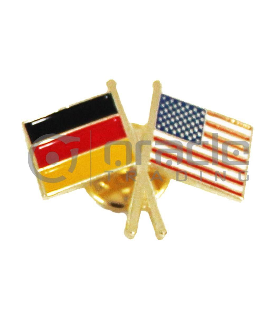 Germany / USA Friendship Lapel Pin