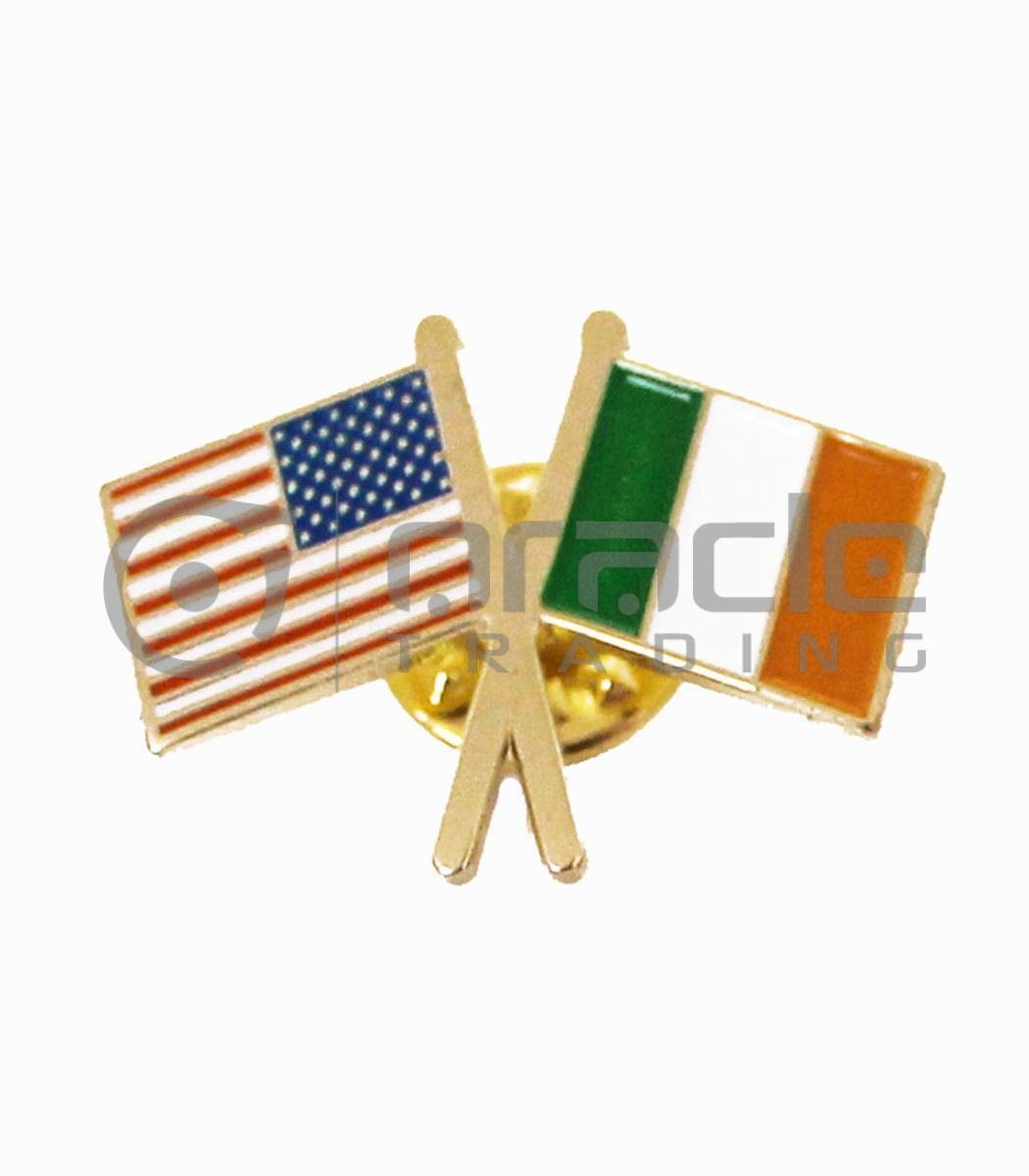Ireland / USA Friendship Lapel Pin