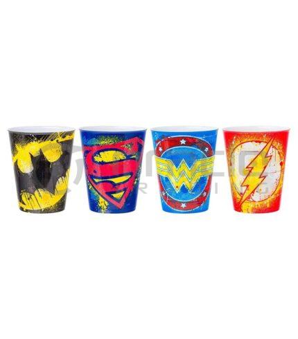 DC Comics Plastic Shot Set (4-Pack)