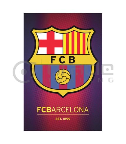 Barcelona Poster - Crest