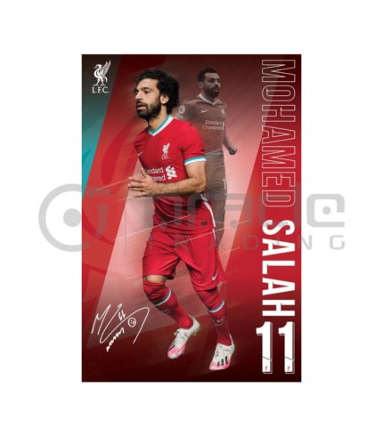 Liverpool Poster - Salah (2021)