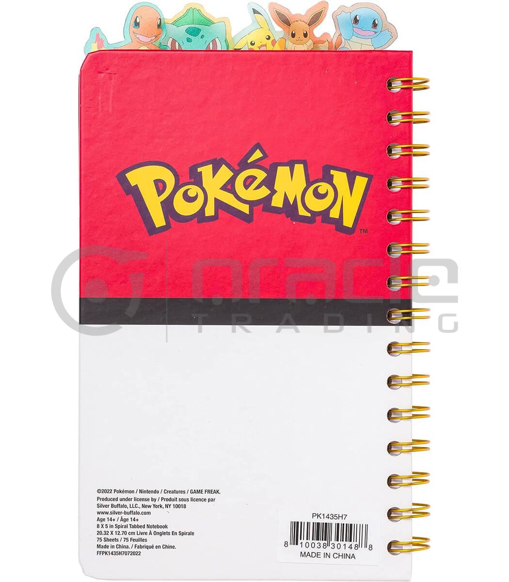 premium notebook pokemon spiral tabbed pnb042 e